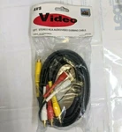 Avs 12ft 3 Rca Stereo Audio/video Dubbing Cable (3 X Rg59u) (va312g). Fixed Price $5.57.