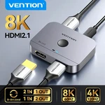 Vention Hdmi 2.1 Splitter 8k 60hz 4k120hz Bi-direction 2 In 1 Out. Fixed Price $54.99.