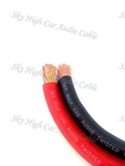 50 ' Ft 2/0 Gauge Awg 25' Red / Black Power Ground Wire Sky High Ga. Fixed Price $144.95.