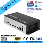 H.264 4 In 1 Hdmi To Ip Video Encoder Facebook Srt Rtmp Udp Iptv Live Stream. Fixed Price $279.00.