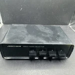 Archer Stereo Audio / Video Selector Switch 15-1956 4 Inputs Nib. Fixed Price $19.00.