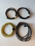 Arri/pannavision Coax Cables Bnc Male To Jumper, 2 X 5ft 1 10ft 12 Ft. Fixed Price $40.00.