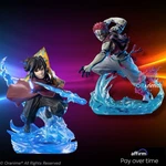 Sega Xrosslink Demon Slayer Kimetsu No Yaiba Giyu Tomioka & Akaza Statue Bundle. Fixed Price $99.98.