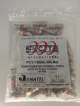 Coaxial Rg59 Compression Video Cable Connector Fittings Pct Trsxl-59lmg 50pc. Fixed Price $19.99.