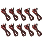 Ds18 6ft Ultra Flex 100% Ofc Rca Cable Wire Dual Male - 10-pack. Fixed Price $54.95.