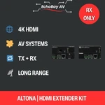 Altona Advance 4k/uhd Hdmi Ext Kit W/ Control & Remote Power (at-ava-ext70c-kit). Fixed Price $350.00.