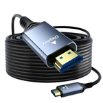 8k Fiber Optic Hdmi 2.1 Cable 50ft/15m, Ultra High Speed Cord 48gbps, 8k.... Fixed Price $46.27.