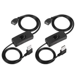 Pngknyocn Usb Cable With On/off Switch,2 Pack 3ft 90 Degree Left & Right Angle U. Fixed Price $14.95.
