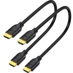 Uvooi Short Hdmi Cable 1 Foot 2-pack, 4k 1ft To High. Fixed Price $11.23.