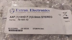 Extron 70-101-13 (1) 15hd F 3.5mm Stereo Aap Black. Lot Of 3 Free Shipping. Fixed Price $14.00.