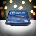 Monoprice - Vga & Component (ypbpr) Audio To Hdmi Converter Lkv-351 Working. Fixed Price $34.82.
