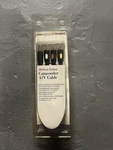 New Radioshack 10-feet Camcorder A/v Cable Gold Plated 16-3686. Fixed Price $6.00.