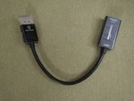 Amazon Basics Displayport Male (4k 30hz) To Hdmi Female Converter, Open Box. Fixed Price $5.00.