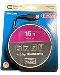 *brand New In Box* Commercial Electric 15 Ft. Standard Hdmi Cable. Fixed Price $10.99.