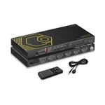 8k 60hz 4k 120hz Hdmi2.1 Switch 4 In 1 Out With Earc,arc Audio Extractor,7.1c.... Fixed Price $131.31.