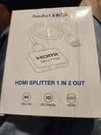 Avedio Links Hdmi Cable Splitter 1 In 2 Out 4k 3d Dual Monitor Hd 1080p. Fixed Price $9.99.