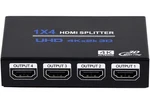 1x4 Hdmi Splitter, 1 In 4 Out Splitter Audio Video Distributor Box Suppo.... Fixed Price $12.88.