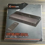 Blackweb 4 Device Hd 1080p Up To 4k Hdmi Switch W/ Remote Control. Fixed Price $11.99.