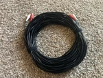 Cmple - Rca Cable 100ft Dual Male To Stereo Audio Speaker. Fixed Price $13.50.
