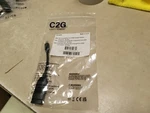 C2g Mini Displayport To Hdmi Video Dongle 4k C2g30038. Fixed Price $25.00.