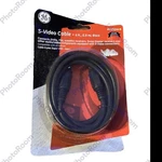Ge S-video Cable 6 Ft Black Male To Round Av23244. Fixed Price $7.75.