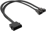 2 Pack 4-pin Molex (actual 2-pin) To X 3 Pin / 4 Pmw 12v Pc Case Fan Power. Fixed Price $10.14.
