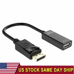 Dp Displayport Male To Hdmi Female Cable Converter Adapter For Pc Laptop Desktop. Fixed Price $5.49.