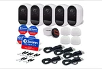 Swann Wire-free 1080p Hd Smart Security Camera 5 Pack Swifi-camwpk5-gl Newsealed. Fixed Price $194.94.