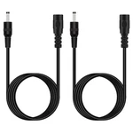 Fancasee 2-pack 6ft 3.5mm X 1.35mm Dc Power Extension Cable Male To Black. Fixed Price $14.74.