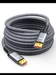 Capshi Fiber Optic Displayport Cable 50ft, 8k Long Dp 1.4 (8k 60hz, 4k .... Fixed Price $79.98.