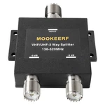 Vhf/uhf 2 Way Splitter Uhf Female (so239) Connector 50 Ohm Vhf Splitter.... Fixed Price $63.29.