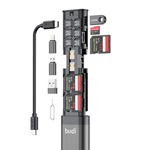 Multifunctional 9 In1 Sd Card Reader Cable And Usb 3.0 Tf/sd Type-c With Otg .... Fixed Price $40.15.