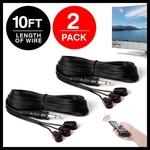 Ir Emitter Triple Mini Stick On Infrared Blink Eye Cable - Lot Of 2. Fixed Price $15.39.