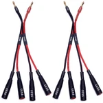 Cncess Cess-057x2 Dual Banana Plugs Splitter, 2 Male To 4 Female Jack .... Fixed Price $31.56.