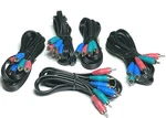 3wire-rca Hdtv Component Audio/video Cable 6' Rgb/red-green-blue For Blu-ray Dvd. Fixed Price $3.99.