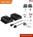 Mypin 1080p Hdmi Extender - Plug And Play With Lossless Transmission Technology. Fixed Price $60.79.