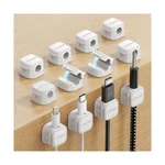 12 Pack Magnetic Cord Holder, Organizer Cable Clip For Desk Management, .... Fixed Price $36.69.
