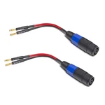 Wjstn Banana Plugs To Speakon Speaker Adapter 8 Inches, 'red', 'black'. Fixed Price $15.78.