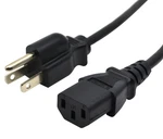 Eisco Universal 3-prong Power Cord, 10v, 125v, 2 Meters (6.5 Feet), Black. Fixed Price $22.99.