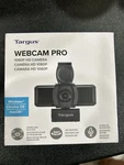 Targus Webcam Pro 1080p Hd Camera. 360 Rotation With Integrated Microphone. Fixed Price $13.50.