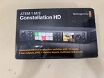 Blackmagic Design Atem 1 M/e Constellation Hd Live Production Switcher. Fixed Price $799.00.