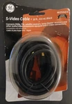 Ge 12 Foot S-video Cable Av23243 Jasco Sealed. Fixed Price $15.00.