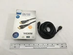 (1) New Philips 10-ft High-speed Hdmi Cable W/ Ethernet Ez Grip Connectors (ob). Fixed Price $14.90.