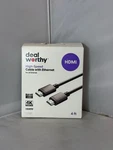 Hdmi Cable 4ft High Speed With Ethernet Black Universal For Tv Ps5 Xbox Pc New. Fixed Price $11.50.