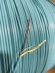 1000ft 6 Strand Om3 50/125 Multimode Indoor Riser Rated Fiber Optic Cable Aqua. Fixed Price $580.00.