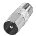 2pcs F Female To Pal Male Rf Coaxial Satellite Tv Antenna Adapter. Fixed Price $6.27.