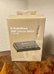 Radioshack Hdmi Selector Switch 2-in/1-out 4k 2k & 1080p Compatible 1500468 Euc. Fixed Price $19.99.