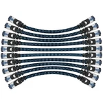 Cabneer Cat8 Ethernet Cable 3 Ft 10 Pack, High Speed 40gbps 3ft, Blue. Fixed Price $35.48.