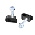 Cable Clips With Screws Fastener 1/4 Inch (6 Mm) - All Weather Wire For.... Fixed Price $13.05.