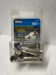 Ideal 92-651 Compression F-connectors Rg-6, Rg-6q (10 Pack). Fixed Price $7.90.